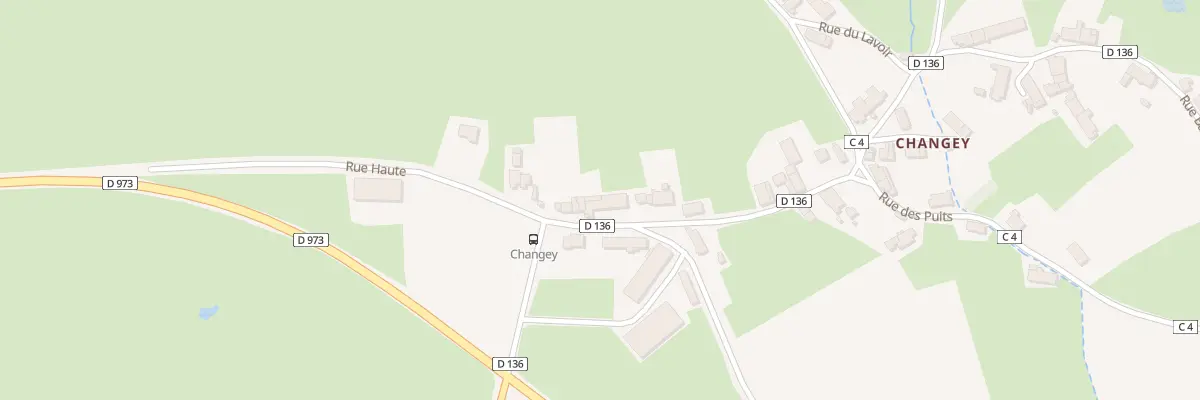 Plan du 5200 Changey à Saisy