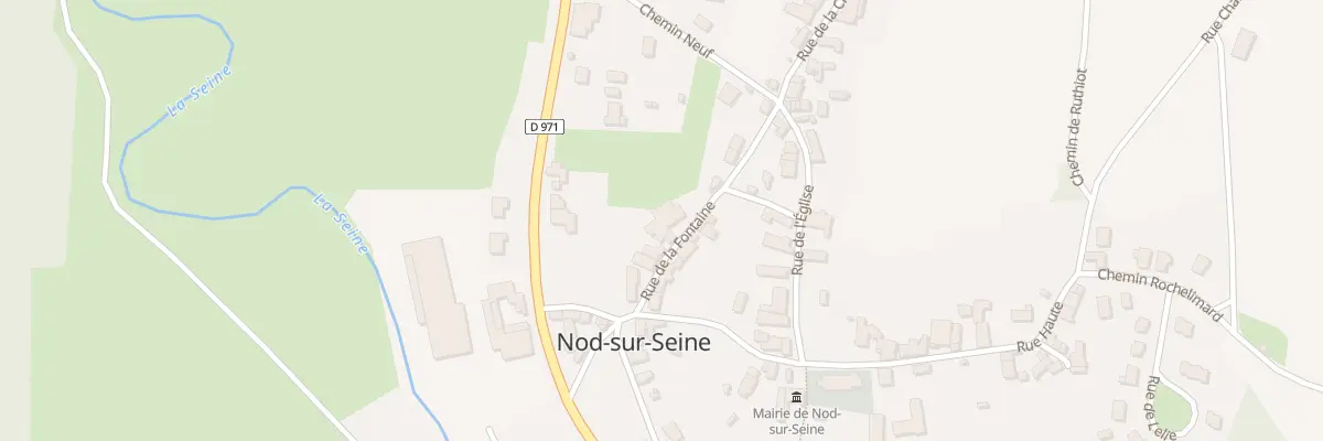 Plan du 5 Rue de la Fontaine à Nod-sur-Seine