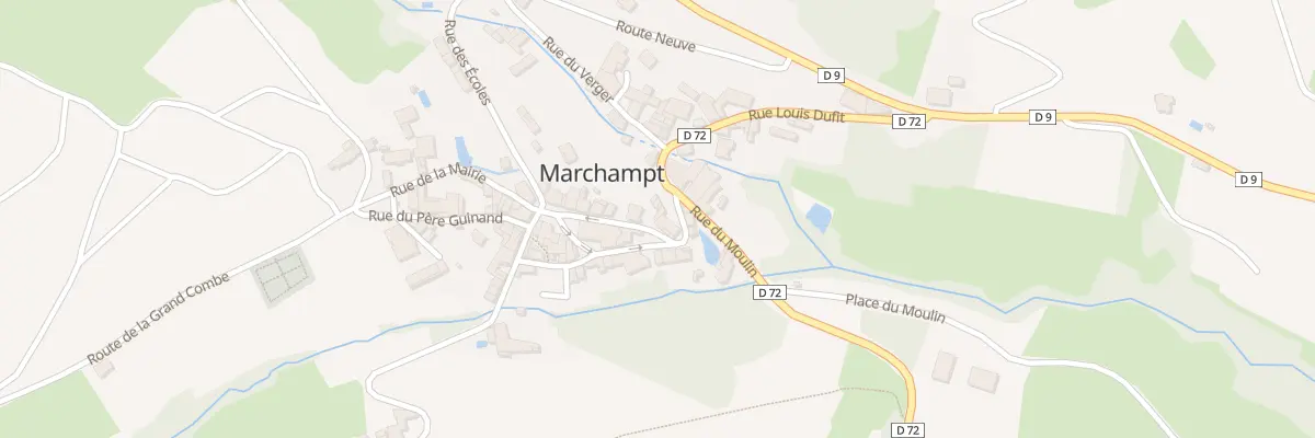 Plan du 40 Rue Jean Pierre Chagny à Marchampt