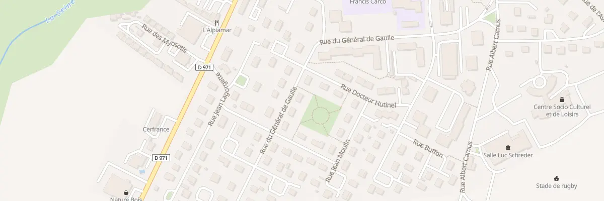 Plan du 11 Rue Gen de Gaulle à Châtillon-sur-Seine