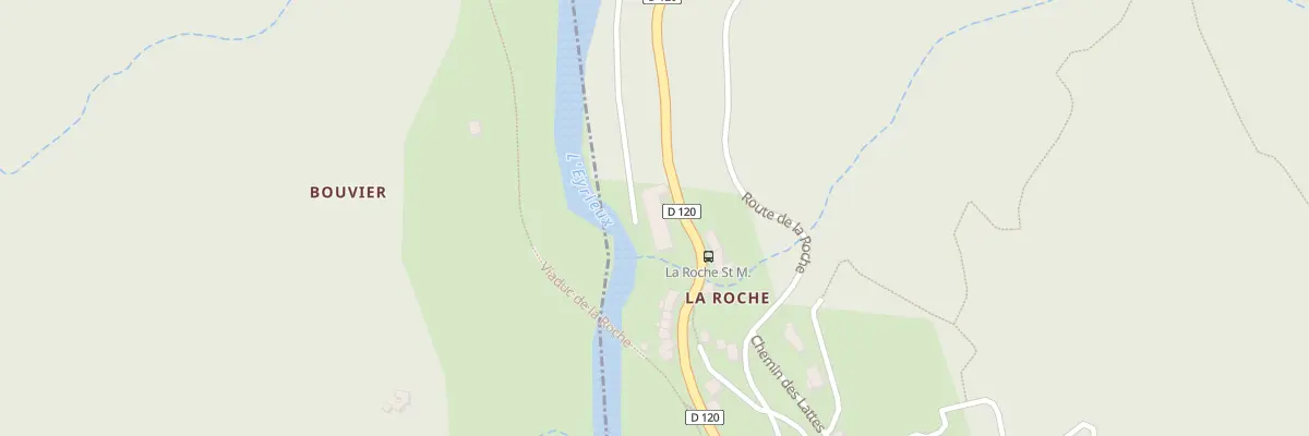 Plan du 5099 La Roche à Saint-Maurice-en-Chalencon
