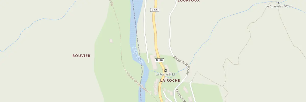 Plan du 745 Rte du Cheylard à Saint-Maurice-en-Chalencon
