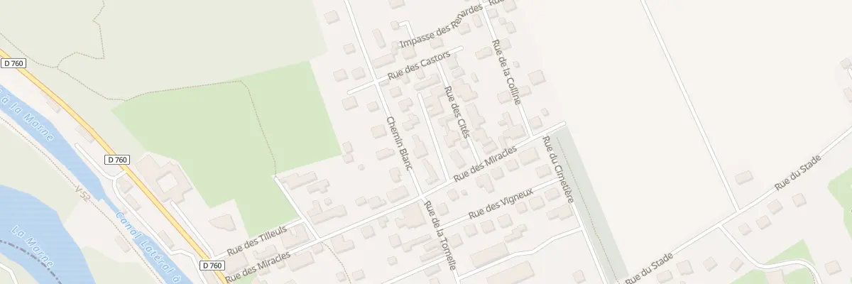 Plan du 2 Imp des Cités à Couvrot