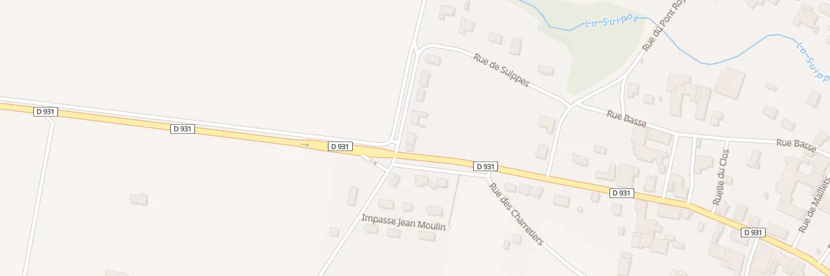 Plan du 19 Rue de Suippes à Somme-Suippe