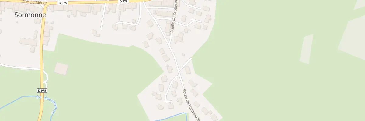 Plan du 5068A Rte de Ham les Moines à Sormonne