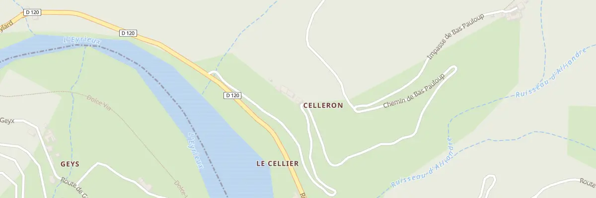 Plan du 475 Che de Bas Pauloup à Saint-Maurice-en-Chalencon