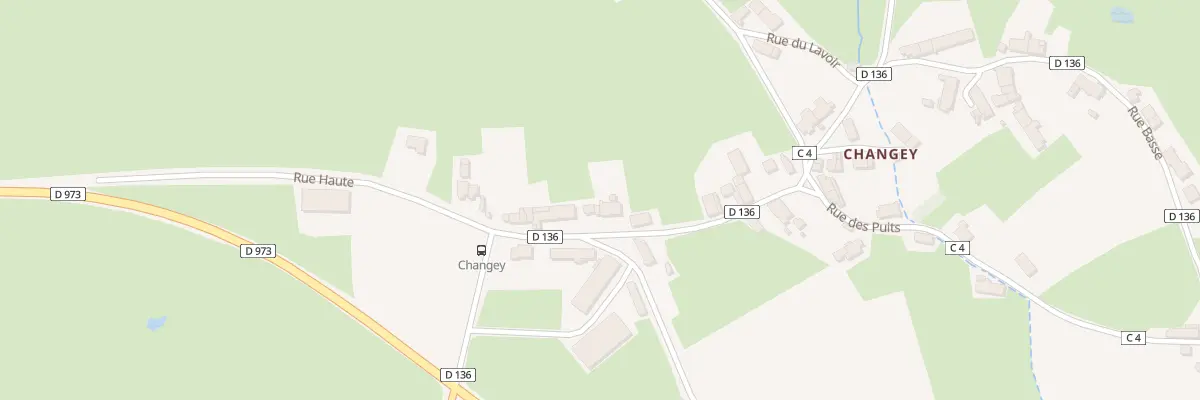 Plan du 5201 Changey à Saisy