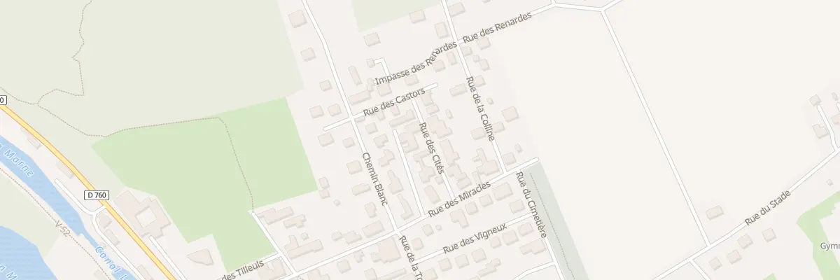 Plan du 4 Rue des Cités à Couvrot