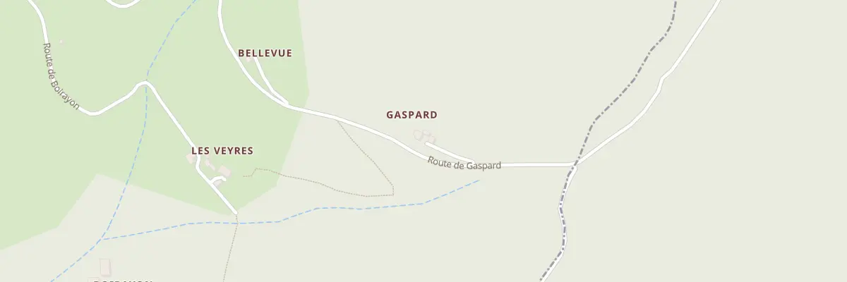 Plan du 5045 Gaspard à Saint-Symphorien-de-Mahun