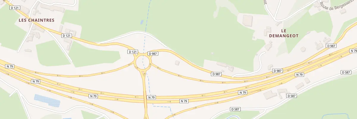 Plan du 5053 Le Demangeot à Navour-sur-Grosne