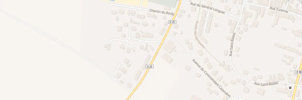 Plan du 20 Rue Louis Sallenave à Jonval