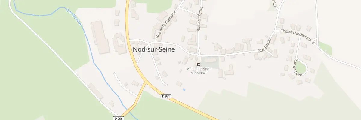 Plan du 5021 Le Village à Nod-sur-Seine