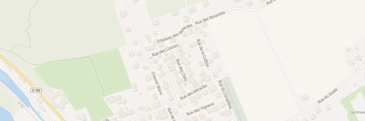 Plan du 5 Rue des Cités à Couvrot