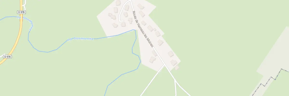 Plan du 12 Rte de Ham les Moines à Sormonne