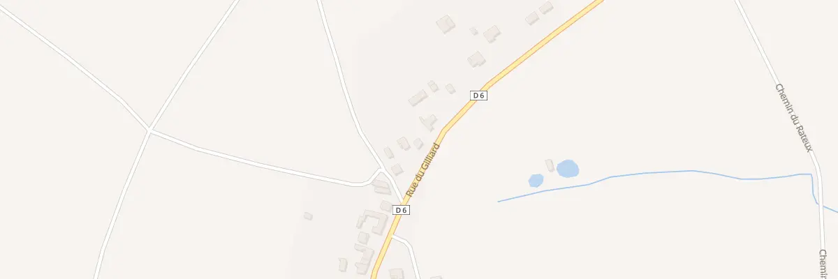 Plan du 82 Rue du Gilliard à Chavanges