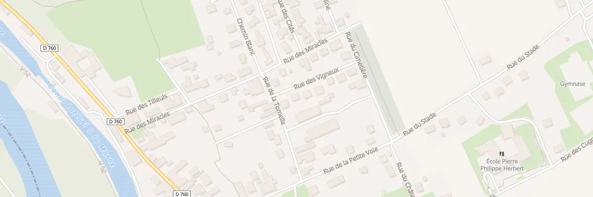 Plan du 3 Rue des Vigneux à Couvrot