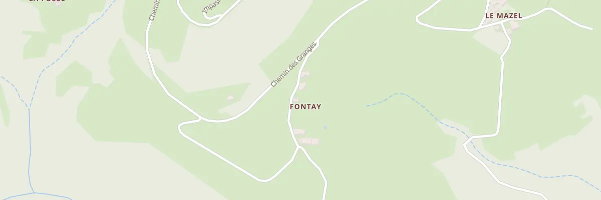 Plan du 5245 Fontay à Pailharès