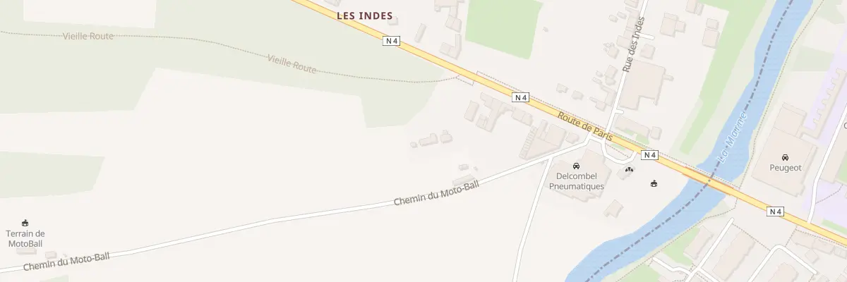 Plan du 4 Vte Vieille Route à Blacy