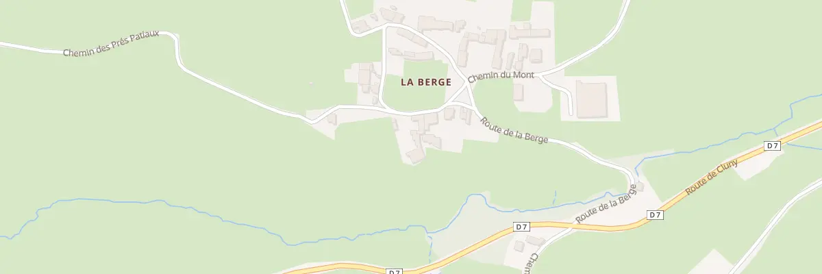 Plan du 5077 La Berge à La Vineuse sur Fregande
