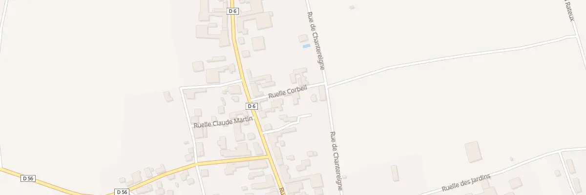 Plan du 1 Rle Corbeil à Chavanges