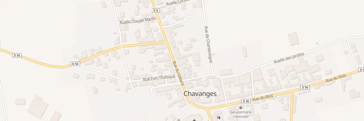 Plan du 29B Rue du Gilliard à Chavanges