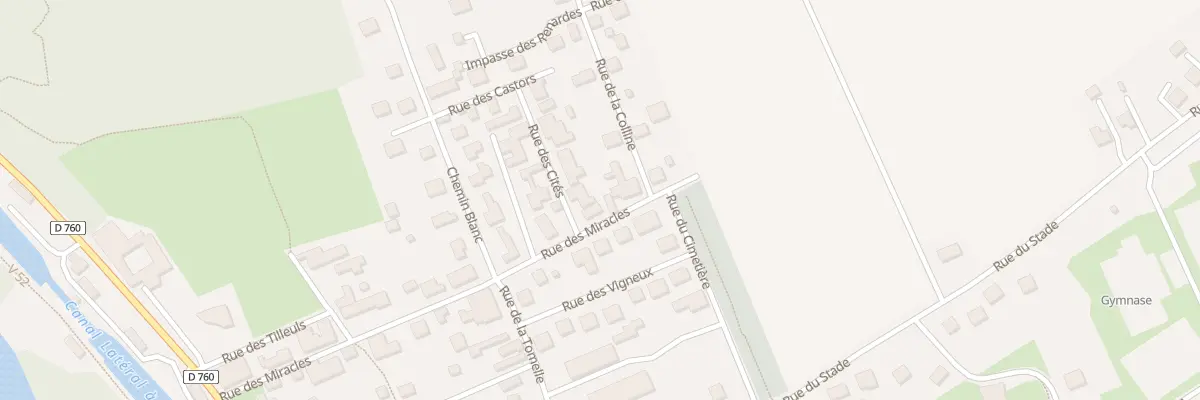 Plan du 30 Rue des Miracles à Couvrot