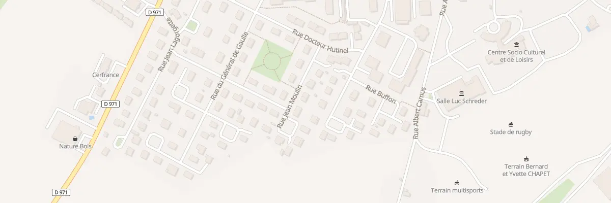Plan du 24 Rue Jean Moulin à Châtillon-sur-Seine
