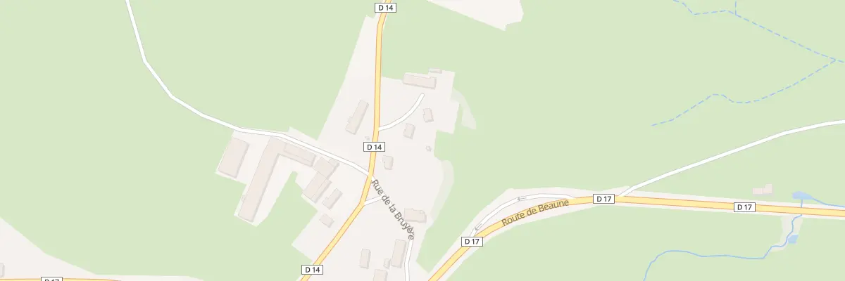 Plan du 2 Rue de la Boichere à Foissy