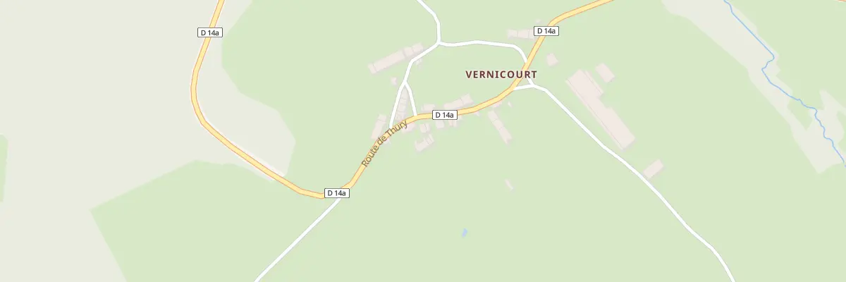 Plan du 5148 Vernicourt à Molinot