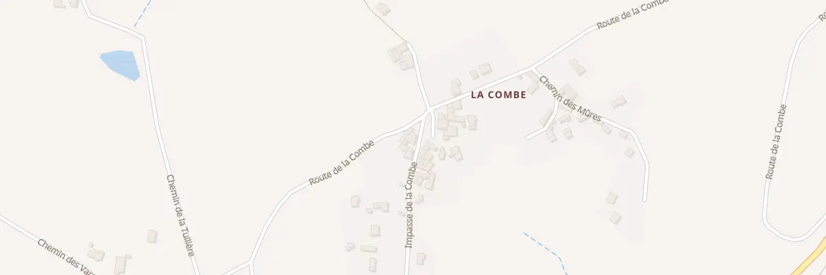Plan du 2 Imp de la Combe à Bessenay