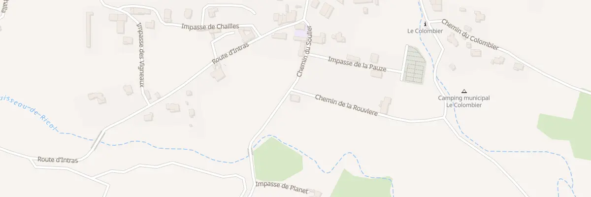 Plan du 145 Che du Soulier à Valvignères