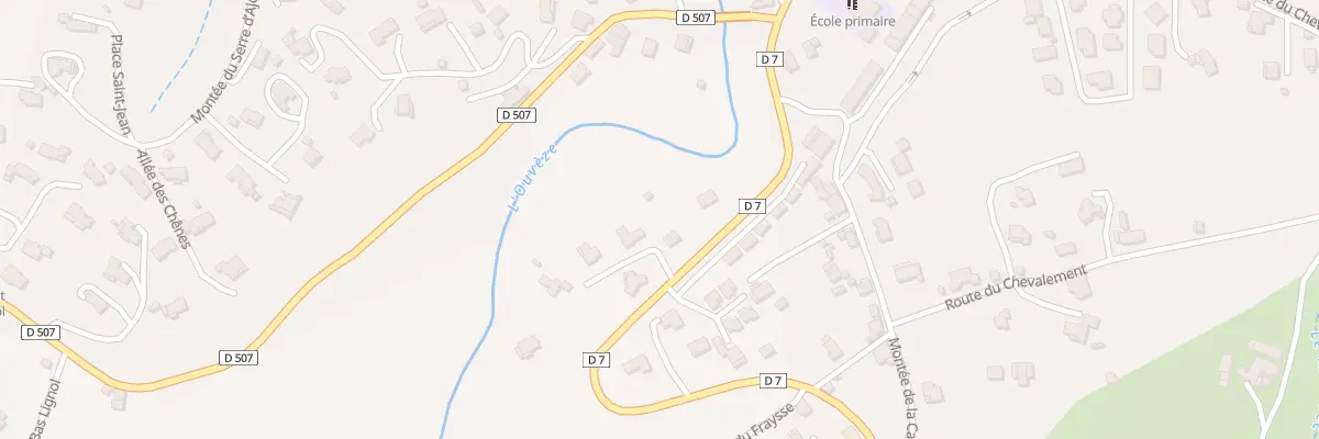Plan du 150 Mte de Belon à Saint-Priest