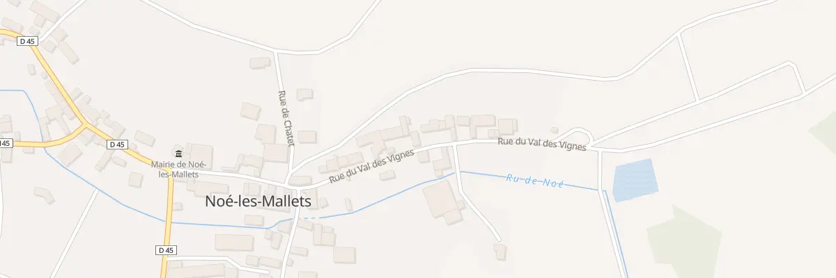 Plan du 11A Rue du Val des Vignes à Noé-les-Mallets