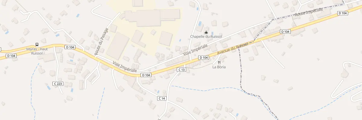 Plan du 5061 Le Ruissol à Veyras