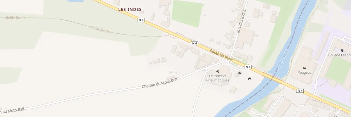 Plan du 12 Rte de Paris à Blacy
