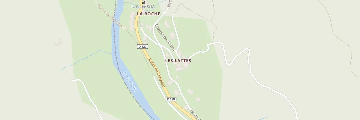 Plan du 135 Pas des Lattes à Saint-Maurice-en-Chalencon
