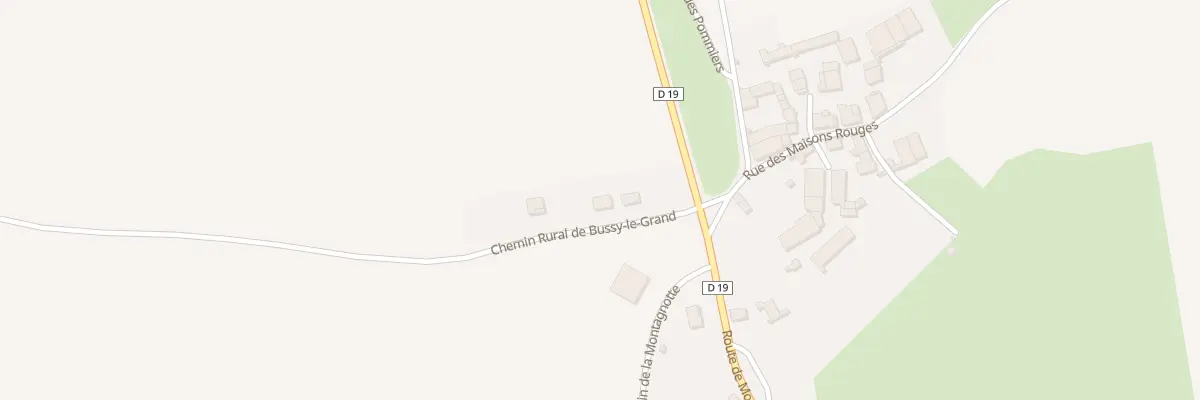 Plan du 9000 Rue des Maisons Rouges à La Villeneuve-les-Convers