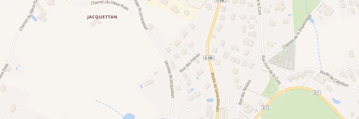 Plan du 1 Rue des Frênes à Savigny