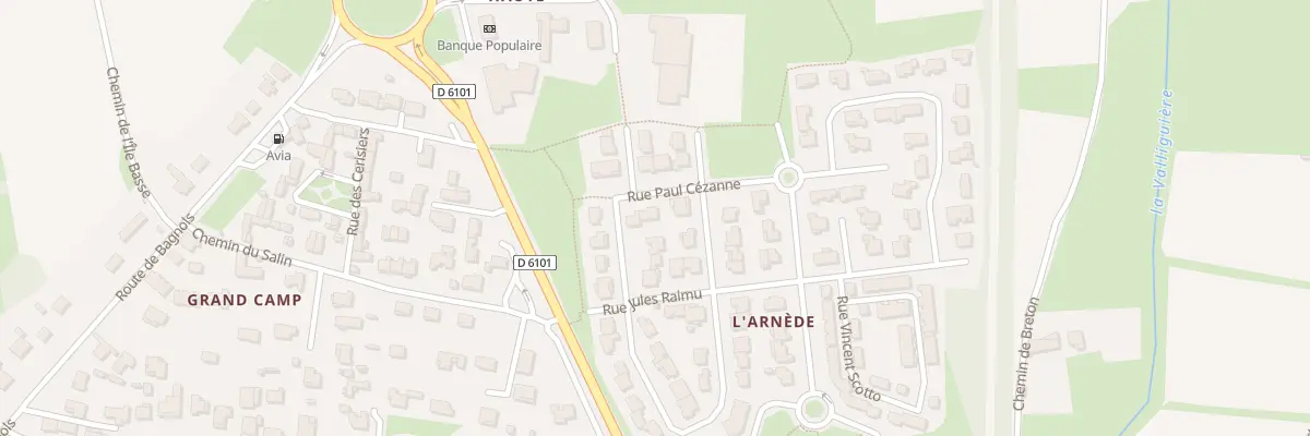 Plan du 70 Rue Cezanne à Remoulins