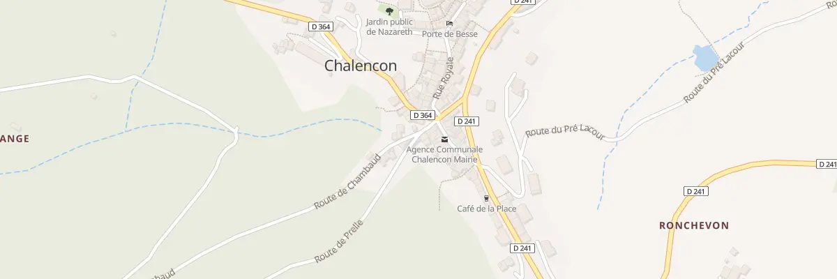 Plan du 5229 Le Village à Chalencon