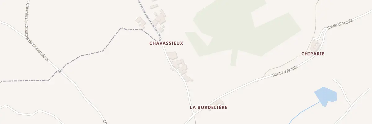 Plan du 5154 Chavassieux à Sainte-Catherine