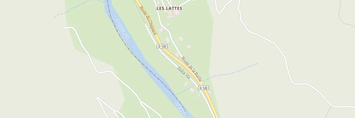 Plan du 350 Rte du Cheylard à Saint-Maurice-en-Chalencon
