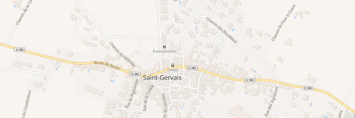 Plan du 5105 Che des Célettes à Saint-Gervais