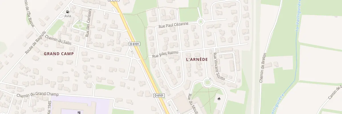 Plan du 81 Rue Jules Raimu à Remoulins