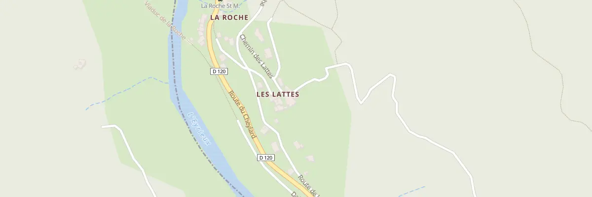 Plan du 5325 Les Lattes à Saint-Maurice-en-Chalencon
