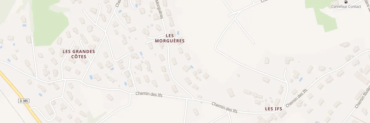 Plan du 98 Che des Ifs à Val d’Oingt