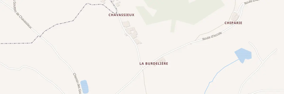 Plan du 50 Rte de Chavassieux à Sainte-Catherine