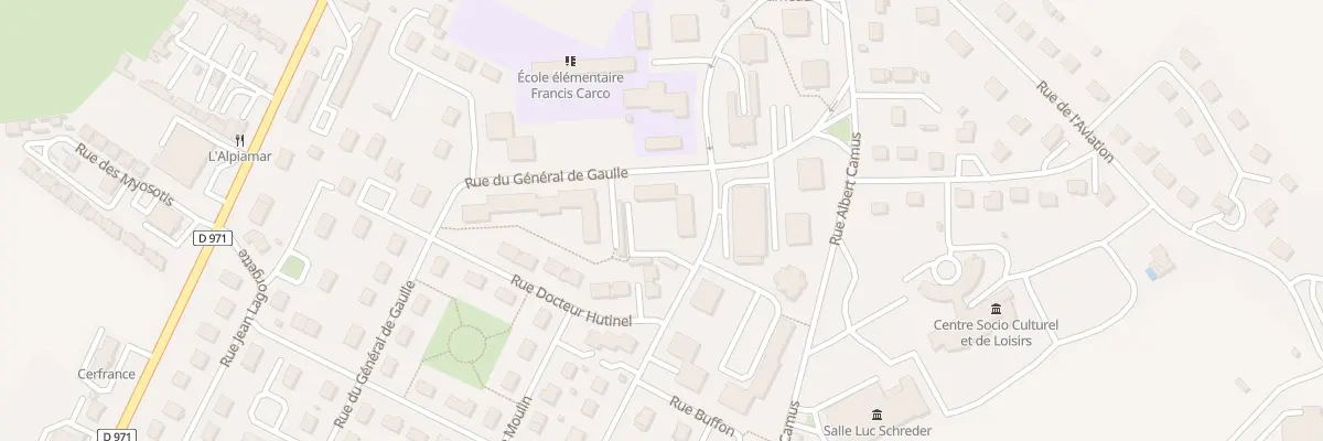 Plan du 1 Rue Gen de Gaulle à Châtillon-sur-Seine