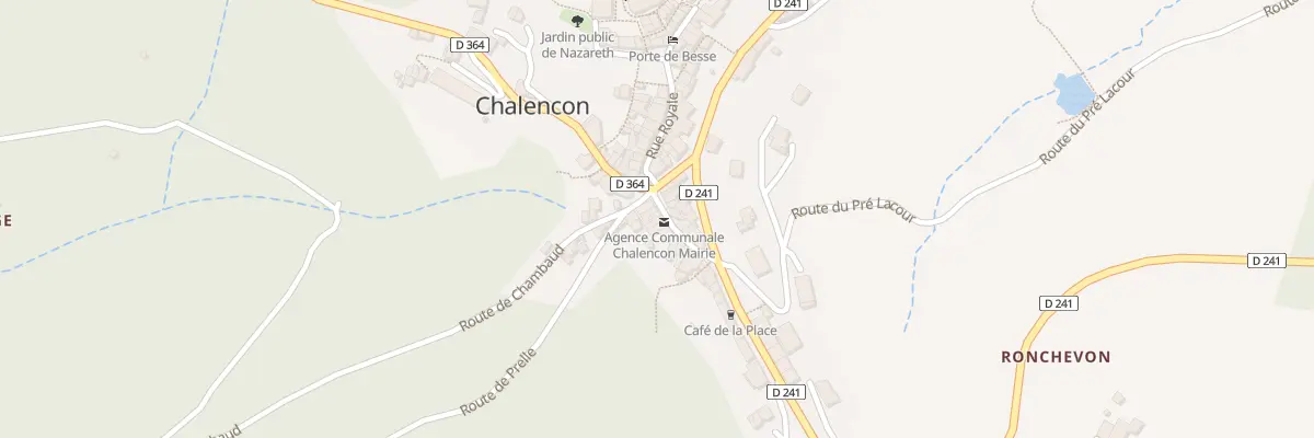 Plan du 5224 Le Village à Chalencon