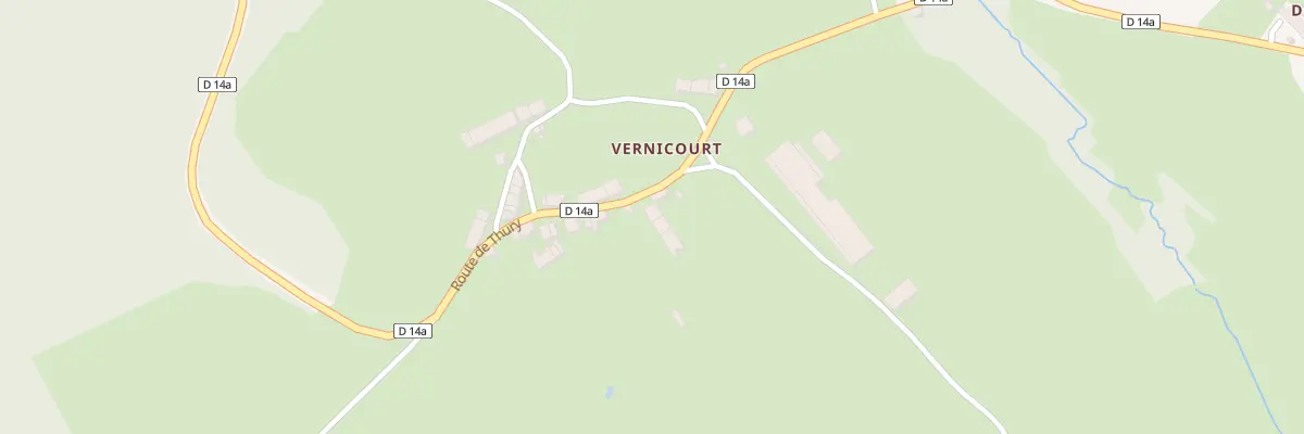 Plan du 5 Rte de Thury à Molinot